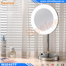 Miroir cosmétique de vanité de table de salle de bains LED avec le cadre acrylique